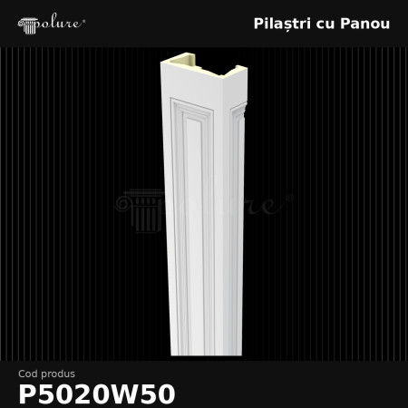 Pilastru din poliuretan 10x20x240 cm pentru decor