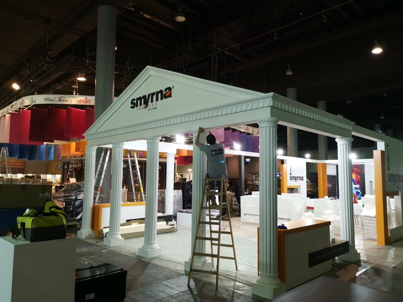 stand expozitional decor  