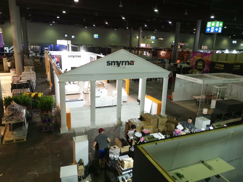 stand expozitional decor  