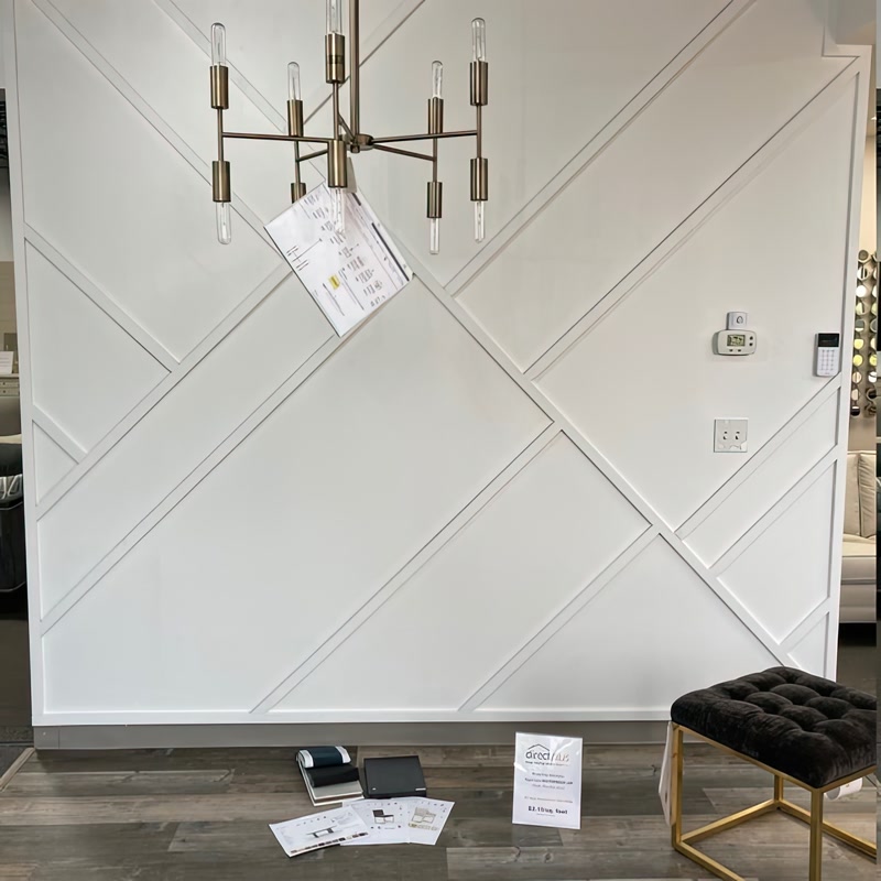Decor geometric perete  