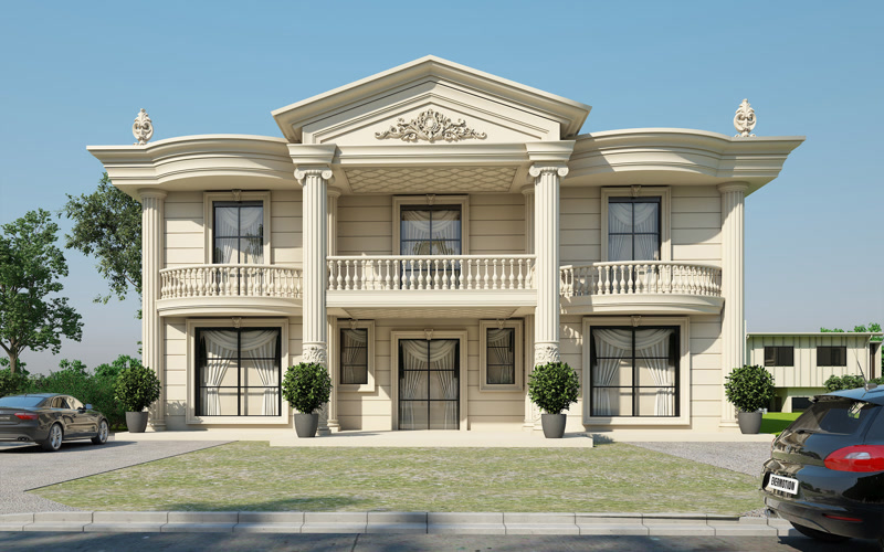 Balustrade Poliuretan Fațadă  Balustri, mână curentă și bază din poliuretan pentru fațade: rezistență la îngheț, absorbție sub 1%, greutate redusă și montaj cu adeziv 