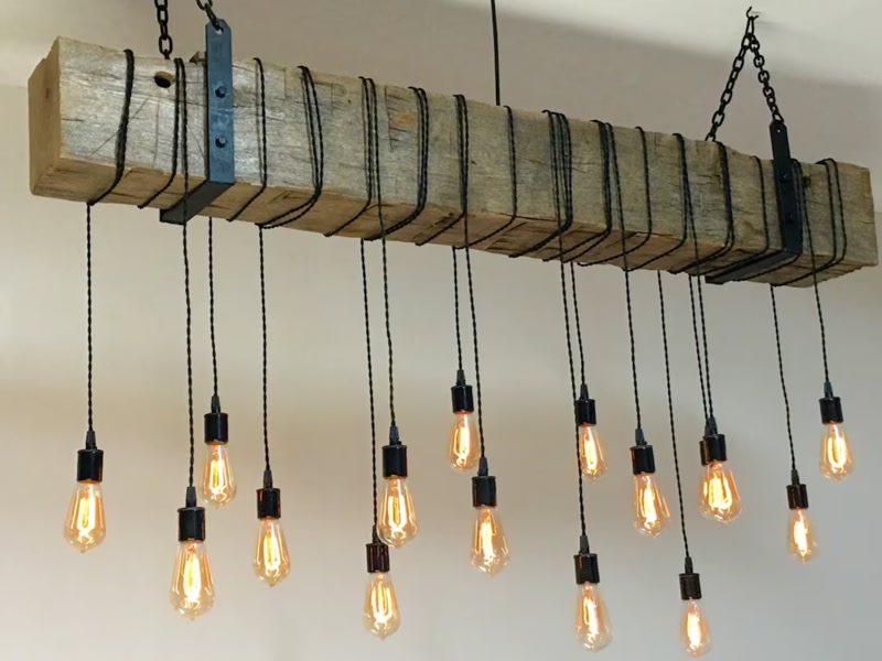 Iluminat rustic tavan  
