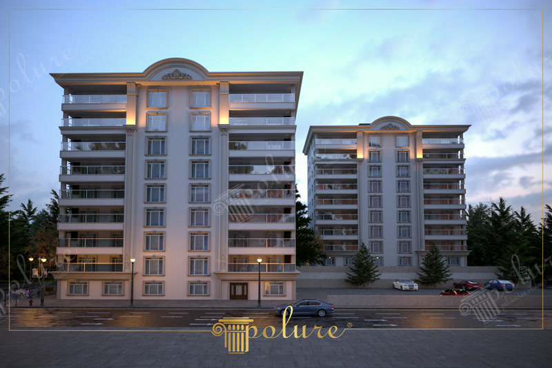 Poliuretan Exterior pentru Fațade de Blocuri și Clădiri Fațadele decorative din poliuretan de înaltă densitate (150-220 kg/m³ (țintă ~160 kg/m³)) reprezintă o soluție tehnică eficientă pentru placarea și structurarea estetică a clădirilor rezidențiale multietajate. La fațadele înalte, pilaștrii canelați din poliuretan montați pe toată înălțimea etajelor oferă o rigiditate vizuală excelentă și rezistență ridicată la ciclurile de îngheț-dezgheț. Spre deosebire de betonul decorativ sau ipsosul clasic, profilele din poliuretan au o greutate redusă, prevenind încărcarea structurală suplimentară a structurii din beton armat.

Procesul de montaj al elementelor de fațadă din poliuretan necesită utilizarea adezivilor poliuretanici structurali combinați cu ancorări mecanice din oțel inoxidabil plasate la intervale de 40-50 cm. În zona soclului și a ancadramentelor de ferestre, profilele din poliuretan asigură o rezistență la absorbția apei de sub 1%, prevenind infiltrațiile și fisurarea finisajelor exterioare. Îmbinările dintre profile se sigilează cu adeziv special de îmbinare, urmat de șlefuire cu hârtie abrazivă cu granulație de 180-240 înainte de aplicarea vopselei lavabile de exterior.

Detaliile arhitecturale superioare, cum sunt frontoanele boltite și ancadramentele profilate la ferestre, își mențin stabilitatea dimensională în plaja de temperaturi cuprinsă între -100 °C / +80 °C. Sistemele de iluminat arhitectural de exterior pot fi integrate în spatele sau la baza pilaștrilor din poliuretan, materialul rezistând la căldura degajată de proiectoarele LED fără a suferi deformări plastice. Suprafața amorsată din fabrică permite aplicarea directă a vopselelor acrilice sau siliconice pentru exterior în două straturi succesive.

Utilizarea elementelor prefabricate din poliuretan reduce timpul de execuție pe șantier cu până la 60% comparativ cu metodele tradiționale de tencuire și sculptare manuală. Antreprenorii și firmele de montaj beneficiază astfel de un sistem modular, ușor de debitat și ajustat la fața locului cu unelte standard pentru prelucrarea lemnului. Durabilitatea crescută și lipsa necesității de mentenanță frecventă fac din profilele din poliuretan alegerea optimă pentru proiecte rezidențiale de anvergură.
