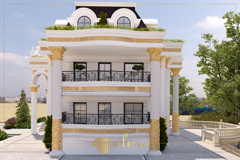 Brâuri Decorative de Fațadă  Brâuri decorative de fațadă din poliuretan turnat: relief constant, rezistență la ploaie și îngheț, greutate mică și montaj simplu pe termos