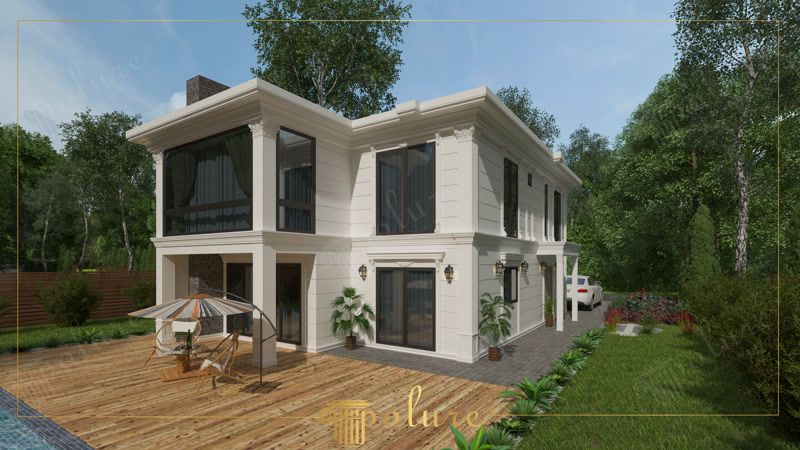 Exterior villas are a perfect combination of architectural elegance and luxury. Large windows, contemporary designs and carefully landscaped landscapes give the exterior villas a unique character. These private residences offer a unique living experience 