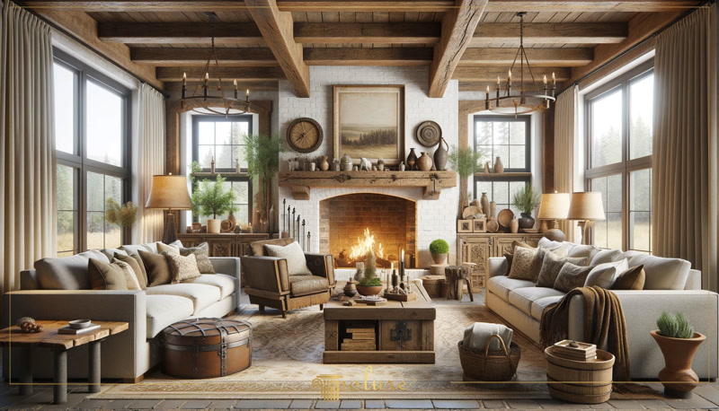 Montaj Grinzi Decorative din Poliuretan pentru Tavan Rustic Grinzile din poliuretan decorativ sunt elemente arhitecturale ușoare proiectate pentru a simula aspectul grinzelor masive din lemn fără a încărca structura de rezistență a clădirii. În proiectele de amenajare interioară rustică, precum cea din imagine, profilele din seria P1981 (de la P1981A până la P1981L) sunt montate direct pe plafon folosind adezivi structurali poliuretanici și fixări mecanice suplimentare. Cu o densitate medie de 150-220 kg/m³ (țintă ~160 kg/m³), aceste grinzi sintetice elimină complet riscul de fisurare sau deformare în timp, problemă frecventă în cazul lemnului natural supus variațiilor de temperatură și umiditate.

Procesul de instalare al sistemului de grinzi decorative din poliuretan necesită o pregătire riguroasă a suprafeței suport, care trebuie să fie curată, uscată și fără urme de praf. Pentru fixare, se aplică adeziv poliuretanic pe spatele profilului în cordon continuu, urmat de ancorarea temporară cu holsșuruburi în dibluri sau șipci de ghidaj din lemn fixate în tavan. Materialul permite tăierea facilă la unghiuri precise cu un ferăstrău manual sau mecanic, obținându-se îmbinări invizibile la colțuri și la intersecțiile dintre grinzi și pereți.

Din punct de vedere al proprietăților fizico-chimice, spuma de poliuretan de înaltă densitate prezintă o rată de absorbție a apei de sub 1%, fiind stabilă în intervalul termic cuprins între -100 °C / +80 °C. Această rezistență structurală face ca produsele să fie potrivite atât pentru spații rezidențiale, cât și pentru spații comerciale supuse unui trafic intens sau condițiilor de mediu variabile. Profilul interior cavitar al multor modele de grinzi P1981 permite de asemenea mascarea cablurilor electrice sau a traseelor de ventilație fără modificări de zidărie.

Finisarea suprafețelor din poliuretan se realizează prin aplicarea vopselelor pe bază de apă, acrilice sau alchidice, după o pregătire prealabilă a îmbinărilor cu chit poliuretanic și șlefuire ușoară. Structura reliefată a gamei P1981 reproduce cu fidelitate fibra de stejar sau meșteșugul manual al bârnelor fasonate. În comparație cu soluțiile tradiționale din lemn, costurile totale de manipulare, transport și montaj sunt reduse semnificativ, făcând din poliuretan o opțiune eficientă și durabilă pentru proiecte tehnice de anvergură.