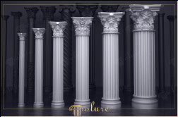 Modele de coloane decorative iluminate Modelele de coloane iluminate adaugă eleganță și ambianță spațiilor dumneavoastră, cu designuri clasice de coloane, susținute de lumini LED. Potrivite pentru uz exterior și interior. Durabile și ușor de instalat datorită materialului poliuretanic. Oferă o