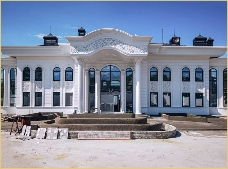 Saray Villa Yalı Konak Decorare exterioara Realizam decorarea exterioara a cladirilor si structurilor dumneavoastra cu produse de decorare exterioara 3D pentru modele diferite si originale pe exteriorul dumneavoastra.