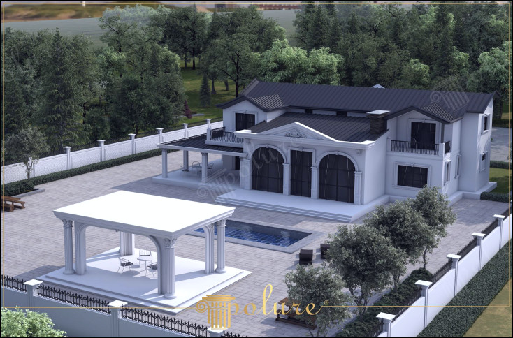 Modele Exterioare Clasice de Lux pentru Vile, cu Estetică Atemporală din Poliuretan - Idei de Decor și Design pentru Vile Exterioare <p>
<article>
<h1>Modele Exterioare Clasice de Lux pentru Vile, cu Estetică Atemporală din Poliuretan</h1>
<p>Designul exterior al unei vile poate transforma complet aspectul acesteia, conferindu-i un aer de lux și eleganță. Materialele de înaltă calitate, cum ar fi poliuretanul, sunt esențiale în crearea unui aspect atemporal. În acest articol, vă prezentăm idei de decor și design pentru a inspira proprietarii de vile care își doresc un exterior clasic de lux.</p>
<h2>Elemente de Design Exterior din Poliuretan</h2>
<p>Poliuretanul este un material versatil și durabil, ideal pentru decorări exterioare. De la coloane elegante la borduri decorative și cornișe, poliuretanul poate fi modelat într-o varietate de forme care să se potrivească oricărui stil arhitectural clasic.</p>
<h3>Coloane și Piloni</h3>
<p>Adăugarea de coloane sau piloni din poliuretan aduce un plus de rafinament oricărei vile. Aceste elemente pot fi personalizate pentru a se potrivi cu tema generală a casei, oferind un punct focal impresionant.</p>
<h3>Cornișe și Borduri Decorative</h3>
<p>Cornișele și bordurile decorative din poliuretan adaugă un detaliu finisat și sofisticat exteriorului. Ele pot accentua frumusețea arhitecturală a vilei, subliniind liniile și formele acesteia.</p>
<h3>Balustrade</h3>
<p>Balustradele din poliuretan nu doar că adaugă siguranță balconelor și teraselor, dar și un element de design sofisticat. Acestea pot fi create în diverse stiluri pentru a completa aspectul clasic al vilei.</p>
<h2>Avantajele Utilizării Poliuretanului în Designul Exterior</h2>
<p>Poliuretanul oferă numeroase avantaje în designul exterior, inclusiv rezistență la intemperii, ușurință în întreținere și flexibilitate în design. Este, de asemenea, un material ușor, ceea ce facilitează instalarea rapidă și eficientă.</p>
<h2>Inspiră-te pentru Vila Ta de Vis</h2>
<p>Indiferent dacă visezi la un exterior clasic cu detalii rafinate sau la un design mai simplu, dar elegant, poliuretanul îți poate transforma vila într-o capodoperă arhitecturală. Explorarea diverselor posibilități de design te va ajuta să creezi un exterior atemporal care va impresiona și va rezista testul timpului.</p>
</article>
</p><br><hr></hr>