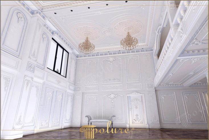 Urmele timpului în spațiile estetice de design interior clasic inspirate din perioadele antice Acest proiect oferă spații care poartă urmele timpului, oferindu-vă atmosfera fascinantă a designului interior clasic. Detaliile estetice inspirate de vremuri vechi adaugă un caracter unic interioarelor o experiență de călătorie în timp în spații. Paleta de culori este în tonuri calde și pastelate. Adaugă liniște și atmosferă nostalgică spațiilor interioare.