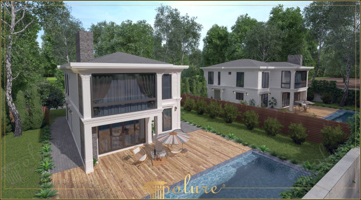 Lux modern și estetică în vile exterioare Vilele exterioare sunt spații de locuit magnifice în care eleganța și luxul se întâlnesc Detaliile estetice, grădinile mari și designul deosebit fac ca vilele exterioare să fie unice, aceste vile oferă un stil de viață unic în interior și în exterior vilele sunt ideale pentru a vă ridica nivelul de trai este o opțiune