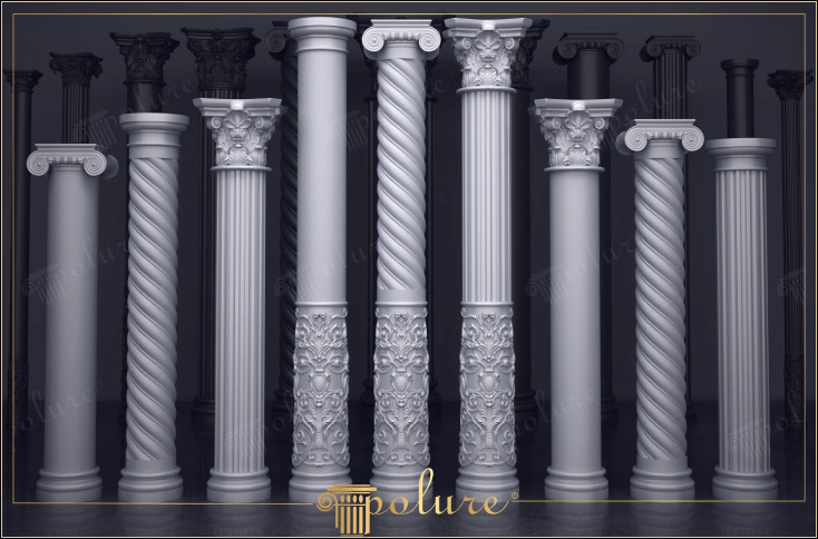 Coloane și capiteluri din poliuretan cu diametrul de 40 cm și prețuri Fabricarea coloanei corintice cu ioni doric canelat Capitelurile de coloană dorice și ionice canelate realizate din material poliuretanic cu diametrul de 40 CM combină estetica și durabilitatea și oferă eleganță în proiectele de arhitectură. Capitelurile de coloană din poliuretan utilizate în zonele de aplicare rezistă la factorii externi și minimizează nevoia de întreținere la designul dvs. Material de calitate. Titlurile de coloane produse cu o manoperă fină sunt oferite spre vânzare la prețuri accesibile. Contactați-ne pentru informații detaliate și prețuri.