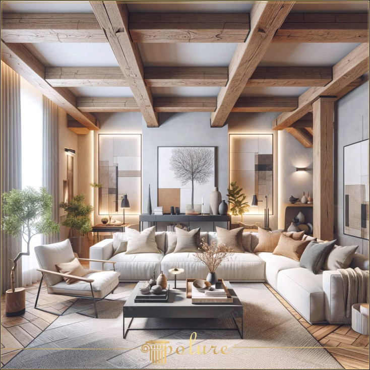 Îmbogățirea decorațiunilor rustice moderne cu grinzi din poliuretan și elemente naturale Decorul rustic modern adauga spatiilor o atmosfera calda si primitoare prin combinarea texturilor naturale si a designului contemporan poate obține un aspect rustic modern cu grinzi de poliuretan și căpriori din bușteni Cal artificial stilul tău acasă atât în timp, cât și dincolo de timp.