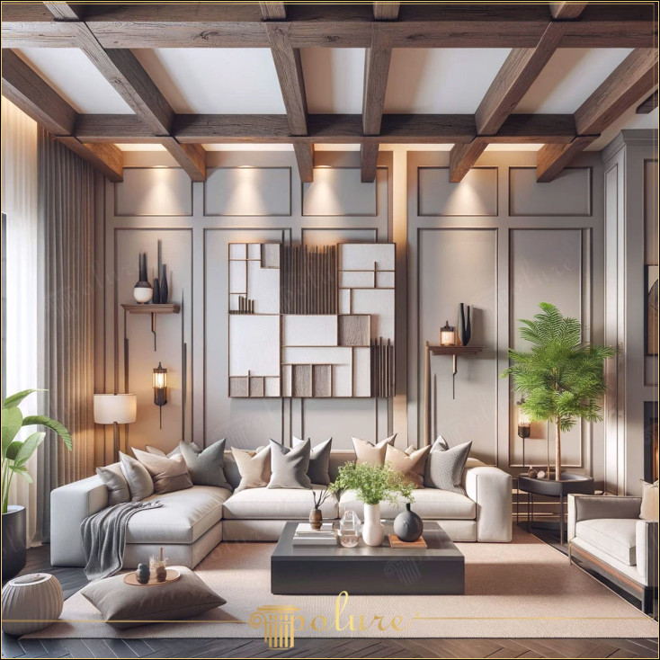 Decor rustic modern cu grinzi din poliuretan Combinarea liniilor curate ale designului modern cu căldura texturilor rustice a devenit o tendință frecventă în casele contemporane. Grinzile din poliuretan și căpriorii din bușteni au potențialul de a aduce împreună aceste două lumi, făcând din fiecare interior un spațiu unic și confortabil , design-urile moderne îmbogățite cu grinzi din poliuretan și căpriori din bușteni sunt Ne vom concentra pe idei de decorare rustică Veți descoperi cum aceste articole pot adăuga personalitate casei dvs. și cum pot fi integrate accesoriile rustice precum roțile de cărucior cu designul modern Această abordare vă permite să creați o atmosferă caldă și primitoare, adăugând în același timp farmec sofisticat spațiului tău