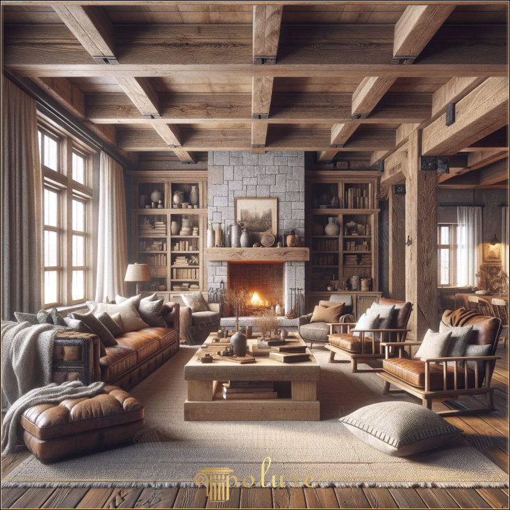 Decor rustic modern cu căldura unui design interior din lemn cu grinzi din poliuretan și căpriori din bușteni Decorul rustic aduce un caracter unic și liniște caselor, aducând căldura și confortul materialelor naturale în spațiile de locuit moderne, modelele de grinzi din poliuretan și căpriori sunt printre elementele esențiale ale acestui stil și aduc bogăția estetică a lemnului real caselor cu un aspect. o alternativă mai durabilă și ușor de întreținut În acest articol, grinda din poliuretan și modul în care pot fi integrate căpriorii în decor rustic și modul în care aceste elemente pot adăuga căldură și profunzime spațiilor dvs. puteți adăuga confort și eleganță cu aceste idei de design, atât în sufragerie, cât și în colțurile de lectură.