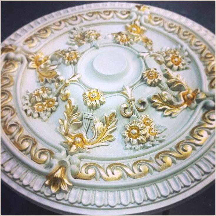 Model burta decorativ folie aurie Miez otoman Modele de gips-carton din foita de aur Miez de tavan din poliester Modele de tavan si Preturi Decor Palat Modele de tavan de baie