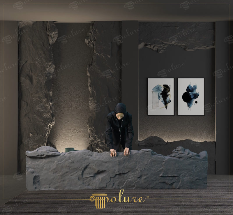 Rock Panel Living Room Decor Rock Look Polyurethane Panel  Rock Panel Living Room Decor Catch the Elegance with Rock Look Polyurethane Panels For those who want to create a natural and impressive atmosphere in