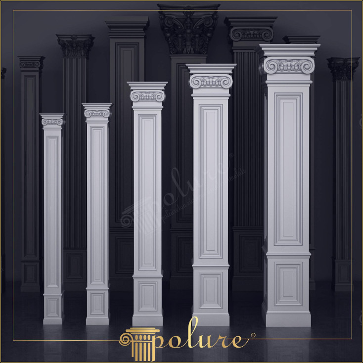 Coloane din ipsos poliuretanic Capetele din ipsos și modele de stâlpi cu panouri Pentru designerii și arhitecții care doresc să păstreze în viață eleganța arhitecturii clasice în clădirile de astăzi, materialul poliuretanic oferă o alegere ideală prin flexibilitatea și durabilitatea sa. Coloanele din ipsos poliuretan, capitelurile din ipsos ionic și modelele de coloane cu panouri se numără printre elementele arhitecturale care servesc acestui scop. În acest articol, vom detalia caracteristicile, zonele de utilizare și locurile acestor elemente în arhitectură.
