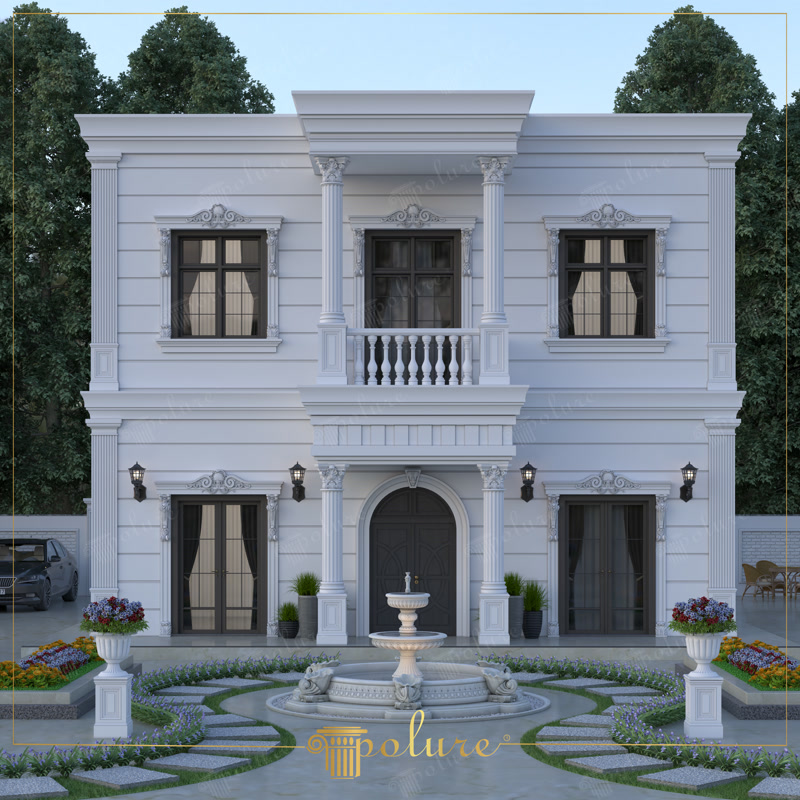 Aesthetic Touches with Polyurethane Column and Jamb Models in Neoclassical Exterior Decoration Neoclassical architecture combines the elegance of the past with modern building technologies, offering a prestigious and eye-catching appearance in e