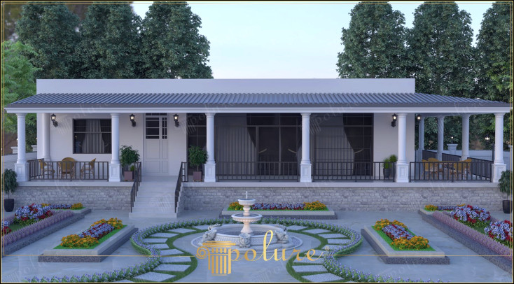 Atingeri elegante și clasice, cu cap de coloană din poliuretan, tribune pentru stâlp și streașină în decor de verandă Coloanele din poliuretan, capetele de coloane, detaliile de stâlp și mulurile de streașină utilizate în designul verandei dau un aer elegant și clasic exteriorului clădirii. Materialele poliuretanice oferă soluții de lungă durată și estetice în zonele deschise, cum ar fi verandele, datorită ușurinței și durabilității lor. Mai ales pentru cei care adoptă stilul arhitectural neoclasic și clasic, coloanele verandei și detaliile ornamentale conferă clădirii un aspect prestigios, susținând în același timp integritatea structurală. Capetele coloanelor și mulurile de streașină oferite în diferite modele creează o atmosferă luxoasă adăugând profunzime vizuală zonei verandei.