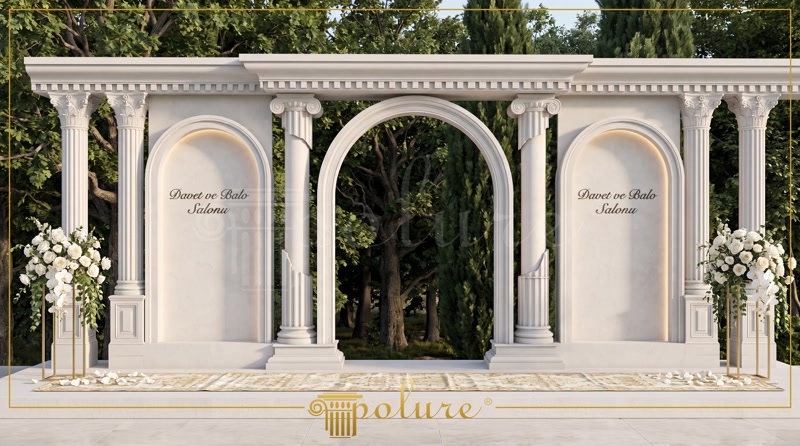 montaj stalpi poliuretan  