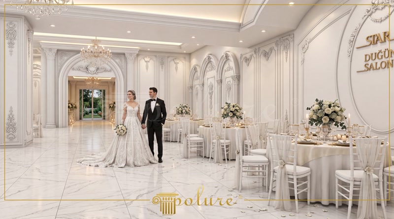 Elemente Din Poliuretan Pentru Decorarea Săilor De Evenimente Ancadramentele și pilatrii din poliuretan de înaltă densitate reprezintă soluția tehnică optimă pentru finisarea spațiilor comerciale de mare anvergură, precum sălile de festivități. Structura poliuretanică cu o densitate medie de 150-220 kg/m³ (țintă ~160 kg/m³) oferă rezistență mecanică sporită la lovituri accidentale și la uzura zilnică specifice spațiilor publice. În acest proiect, placările verticale și ancadramentele de nișă creează un relief arhitectural complex, utilizând profiluri modulare care reduc considerabil timpul de execuție comparativ cu stucaturile tradiționale din ghips.

Asamblarea structurală a sistemului ornamental se bazează pe fixarea mecanică și adezivă pe suprafețe din gips-carton sau tencuială uscată. Pentru realizarea arcelor curbate P1456D115VI50, P1456D160VI50 și P14D40D260VI25, îmbinările se execută cu adeziv structural pe bază de poliuretan reactiv, asigurând un rost dilatator de 2-3 mm complet etanșat. Pilatrii din seria P5020 și P5030, împreună cu bazele P5020B și capitelurile P5020C50 sau P5020CP, creează coloane decorative cu stabilitate dimensională excelentă, insensibile la oscilațiile de temperatură între -100 °C / +80 °C.

Finisarea suprafețelor montate necesită o etapă de șlefuire fină cu granulație de 240 grit la îmbinări, urmată de aplicarea unei amorse acrilice hidrofobe. Deoarece poliuretanul are un coeficient de absorbție a apei de sub 1%, elementele precum coroanele P2857, P2857S și ornamentele P28120 pot fi vopsite direct cu vopsele lavabile pe bază de apă sau acrilice. Această proprietate împiedică apariția fisurilor în timp cauzate de umezeală sau variații de umiditate relativă în sălile de festivități.

Utilizarea profilurilor din poliuretan aduce avantaje majore în privința sarcinii structurale exercitate pe perete, greutatea fiind cu până la 70% mai redusă față de elementele din beton sau ipsos. Întreținerea ulterioară a ancadramentelor P14D40 este facilă, permițând curățarea repetată cu detergenți neutri fără a afecta stratul decorativ. Modularitatea gamei permite realizarea de modele neoclasice simetrice cu un consum minim de material și ajustări ușoare la fața locului.