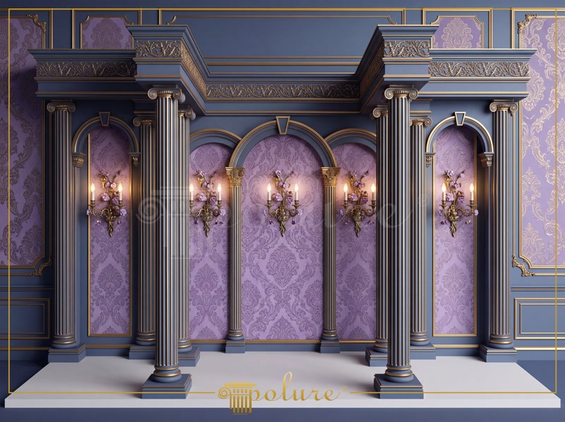 Coloane din Poliuretan și Arcuri Decorative pentru Pereți Decorarea pereților cu coloane și arcuri din poliuretan reprezintă o soluție tehnică avansată pentru structurarea spațiilor comerciale și a sălilor de evenimente. În acest proiect, ansamblul tridimensional este construit prin combinarea elementelor modulare din poliuretan de înaltă densitate, aproximativ 150-220 kg/m³ (țintă ~160 kg/m³), integrând fuziuni de semicoloane P5220C, capiteluri P5920B și baze P5820. Structura de fundal este realizată prin încadrarea nișelor cu arcuri semicirculare din profilele P1456D135VI și P1456D160VID, montate direct peste panourile decorative din seria P82210. Această configurație permite obținerea unui relief arhitectural profund fără a suprasolicita structura de rezistență a peretelui.

Montajul profilelor din poliuretan necesită o metodologie riguroasă de fixare mecanică și adezivare structurală. Pentru îmbinările dintre elementele verticale ale coloanelor P5230I și ancadramentele de arcuri P1456, se utilizează adeziv poliuretanic monocomponent, lăsând un rost de dilatație controlat de 2-3 mm. Semicoloanele scurte din seria P83000C sunt ancorate prin intermediul ghidajelor mecano-chimice, asigurând o aliniere milimetrică a canelurilor verticale. După polimerizarea completă a adezivului, suprafețele de contact sunt finisate prin șlefuire succesivă cu hârtie abrazivă de granulație 220, eliminând complet liniile de joncțiune.

Spre deosebire de ipsosul tradițional, elementele decorative din poliuretan prezintă o rezistență mecanică sporită și o rată de absorbție a apei sub 0.5%, prevenind apariția fisurilor cauzate de variațiile de umiditate. Materialul își menține stabilitatea dimensională la temperaturi cuprinse între -100 °C / +80 °C, fiind ideal pentru spații cu trafic intens și cerințe ridicate de durabilitate. În plus, greutatea redusă a ansamblului poliuretanic reduce sarcina statică pe pereții de compartimentare din gips-carton cu până la 70% comparativ cu stucaturile minerale clasice.

Etapa finală de finisare implică aplicarea unui primar acrilic pe bază de apă, urmată de vopsirea decorativă și aplicarea detaliilor metalizate. Elementele sculptate din capitelurile P5930B50 și profilele de contur P1470 permit o aderență optimă a vopselei lavabile și a foiței decorative, garantând un strat protector omogen. Această abordare tehnică oferă antreprenorilor și montatorilor un sistem modular ușor de instalat, durabil în timp și complet personalizabil conform cerințelor de proiectare.