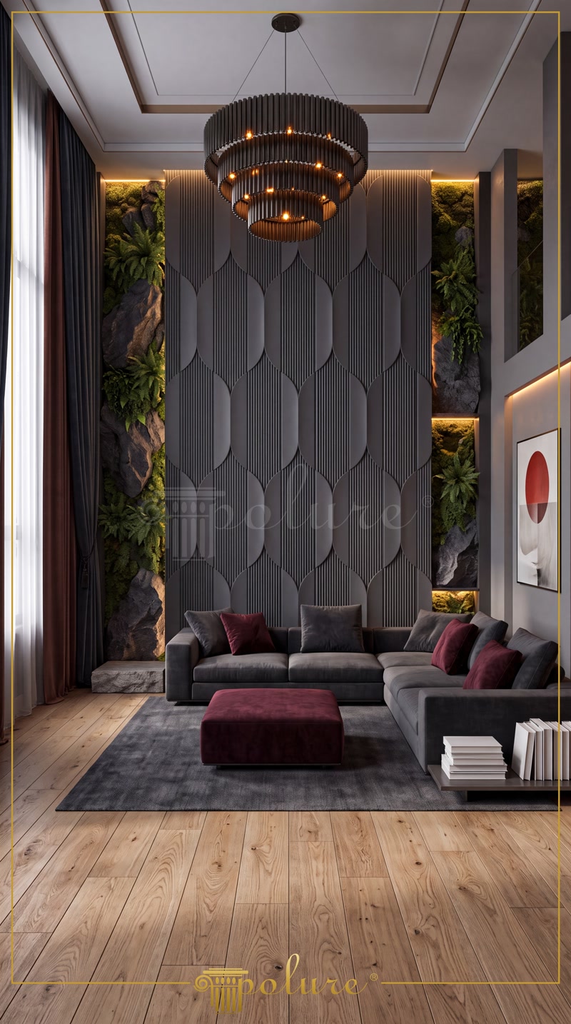 Montaj panouri 3D perete  