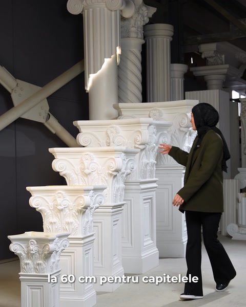Capiteluri de Coloane Polure în Diverse Dimensiuni pentru Proiecte Spectaculoase