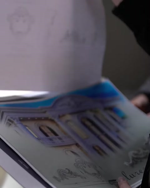 Desenele tehnice ilustrează variante de panouri și ornamente