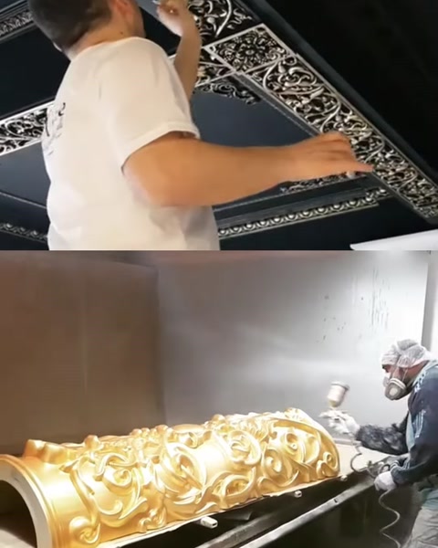 Vopsele Decorative Polure: Eleganța Aurului și Argintului pentru Interior și Exterior — 0:05