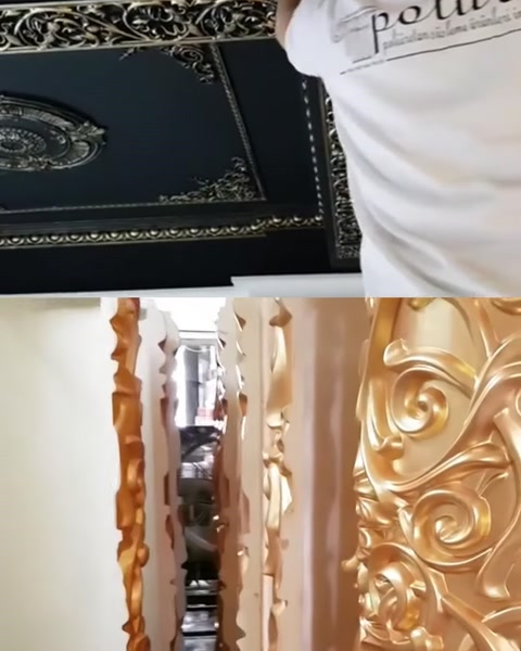 Vopsele Decorative Polure: Eleganța Aurului și Argintului pentru Interior și Exterior — 0:11