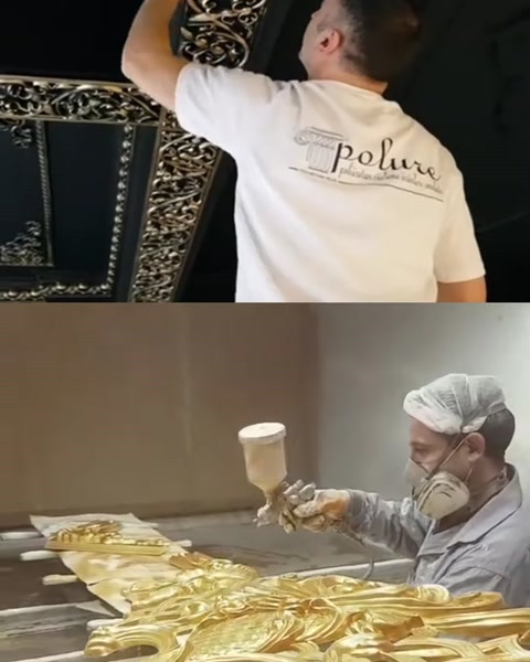 Vopsele Decorative Polure: Eleganța Aurului și Argintului pentru Interior și Exterior — 0:21