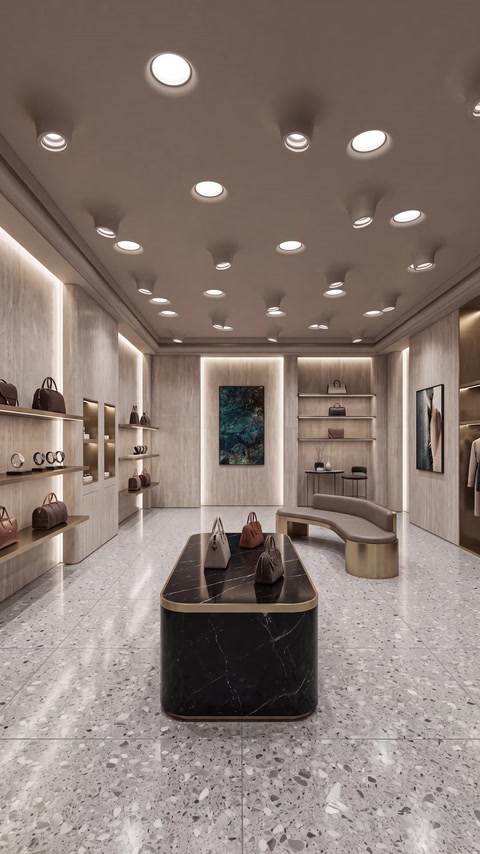 Design modern cu iluminat ambiental ascuns de calitate superioară